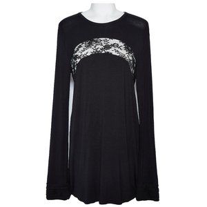 Givenchy Black Lace Shift Dress